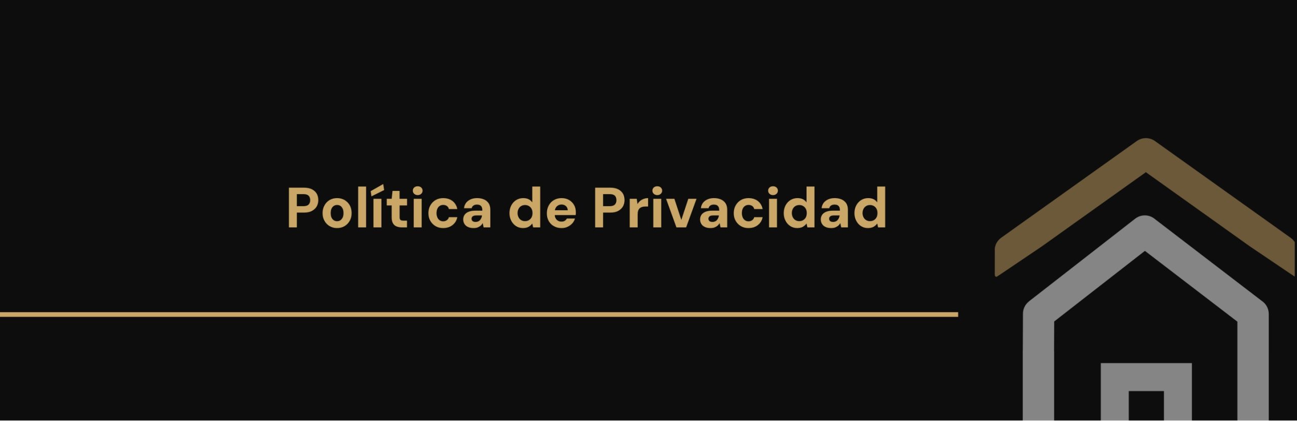 Cabecera política de privacidad