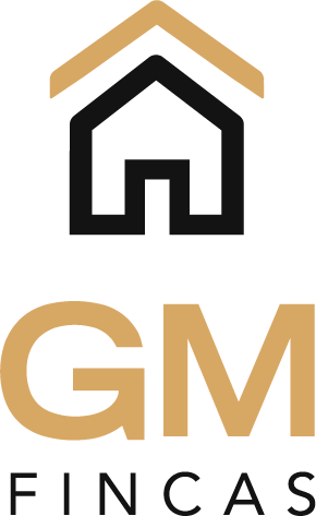 Logo GM Fincas vertical